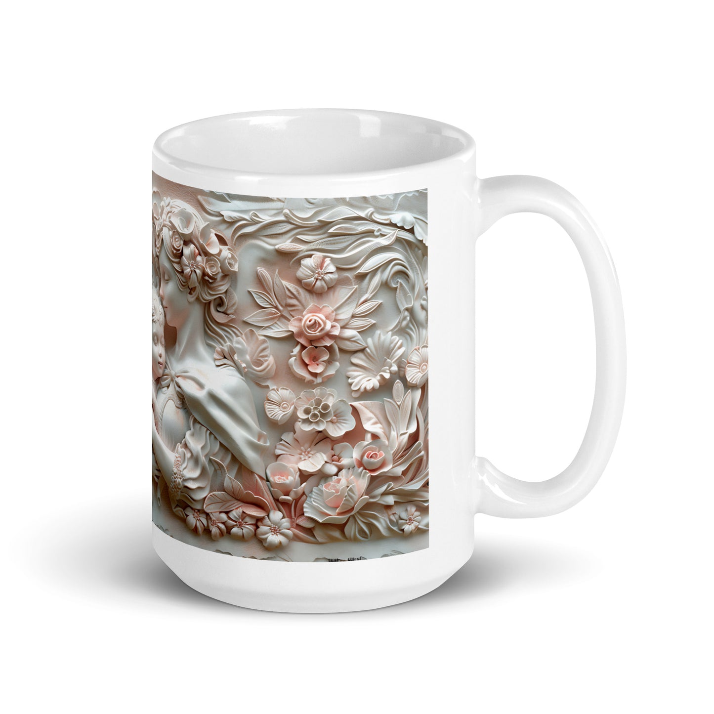 3D Mother and Baby Mug