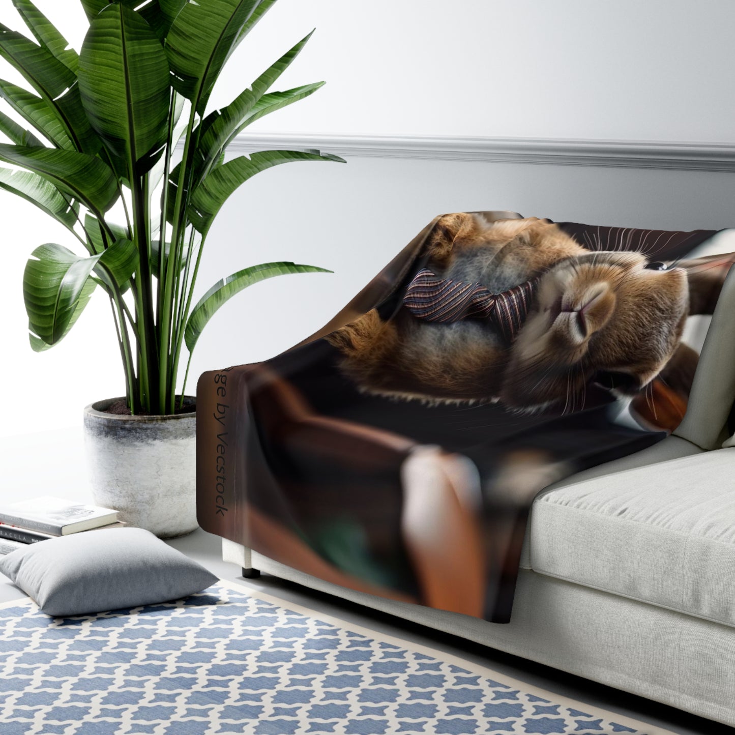Bunny Sherpa Blanket