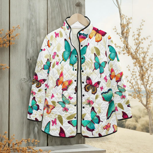 Ladies Butterfly Quilted Jacket