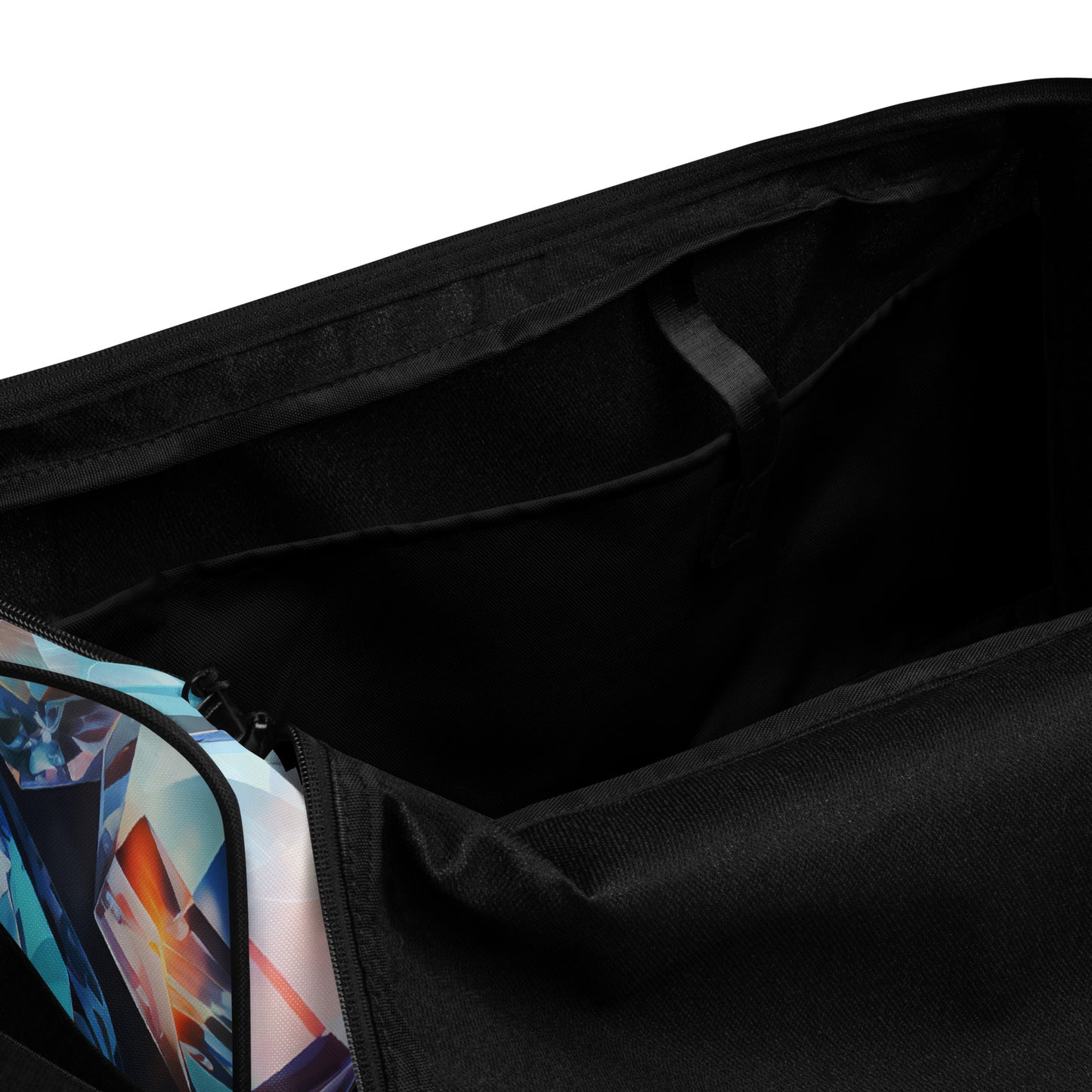 Diamond Printed Duffle Bag
