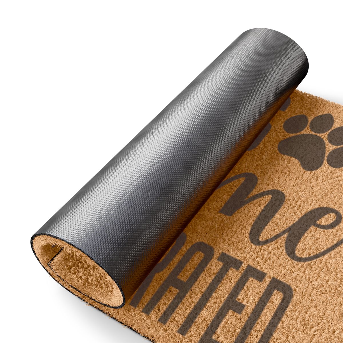 "Dogs Are Welcome" Doormat
