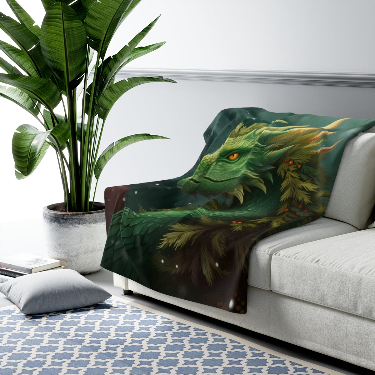 Dragon Sherpa Blanket