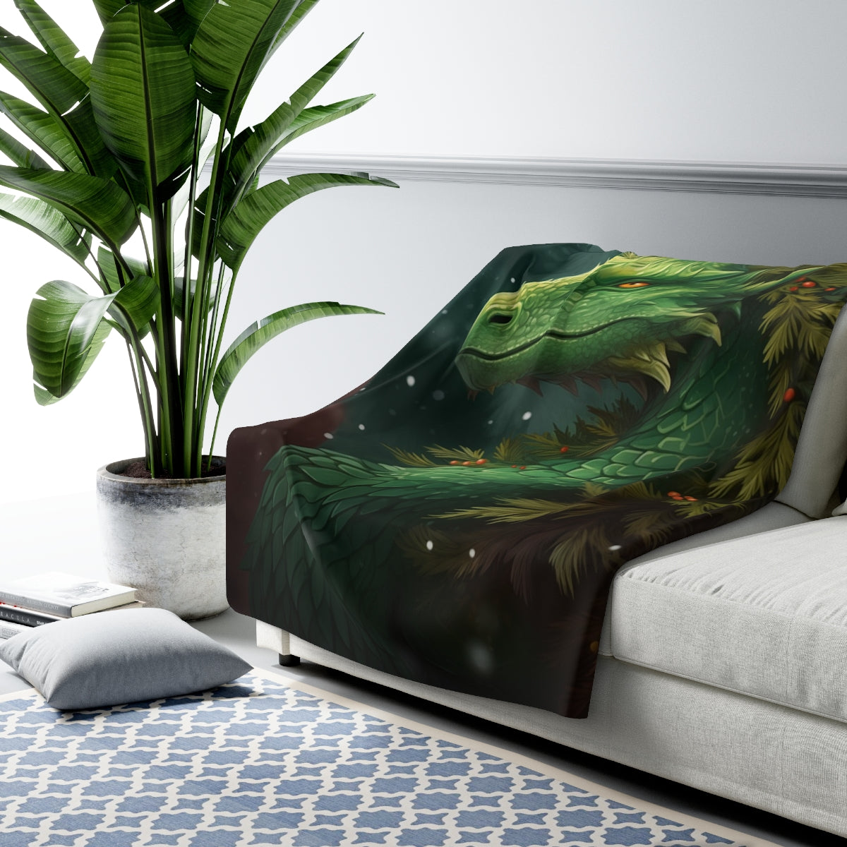 Dragon Sherpa Blanket