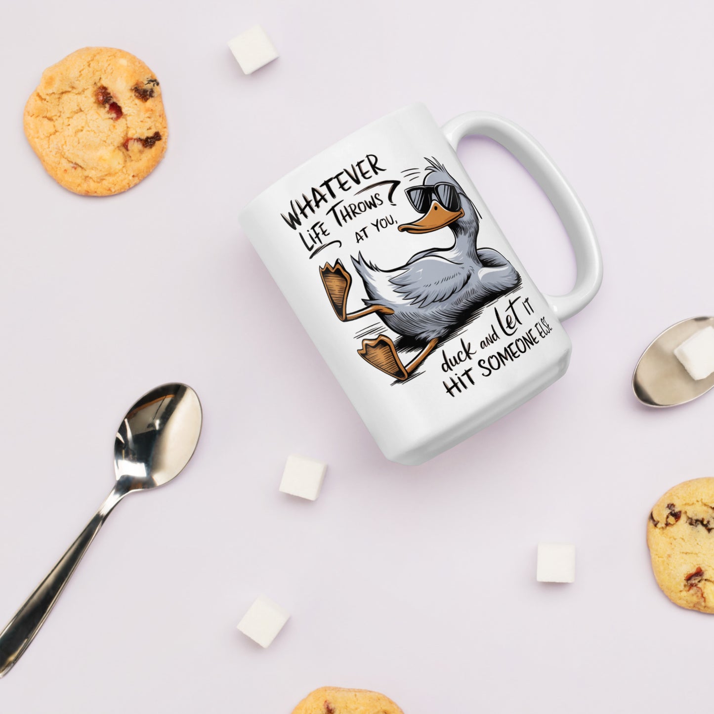 "Duck!" Ceramic Mug