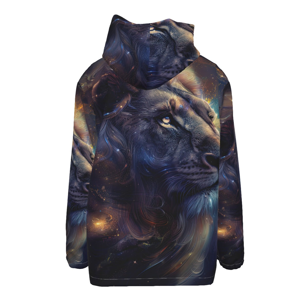 Men's Lion Print Windbreaker