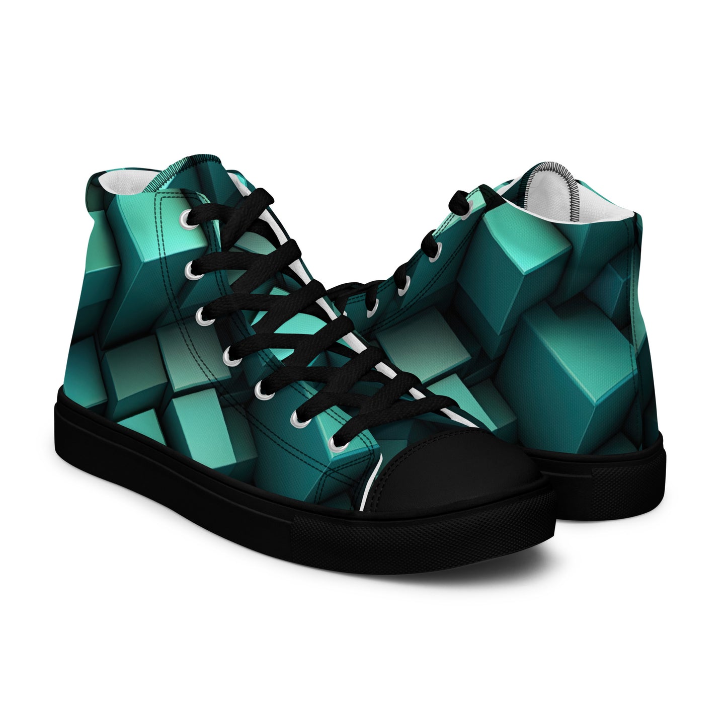 Men's 3D High Top Canvas Shoes