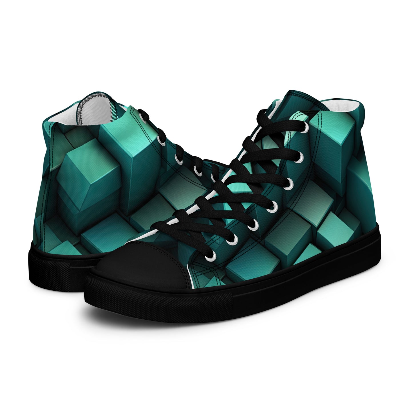 Men's 3D High Top Canvas Shoes