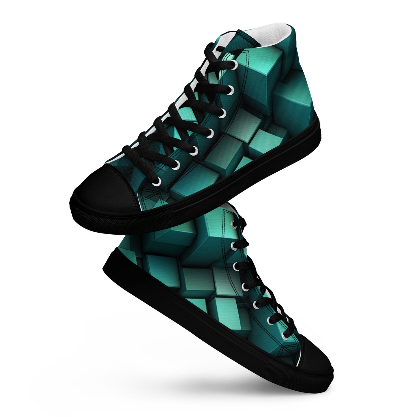 Men's 3D High Top Canvas Shoes