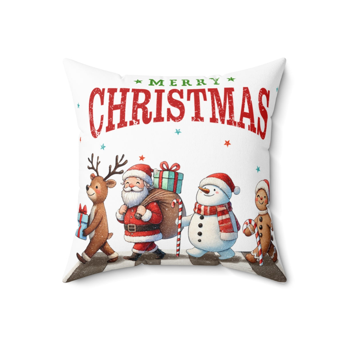 Merry Christmas Accent Pillow