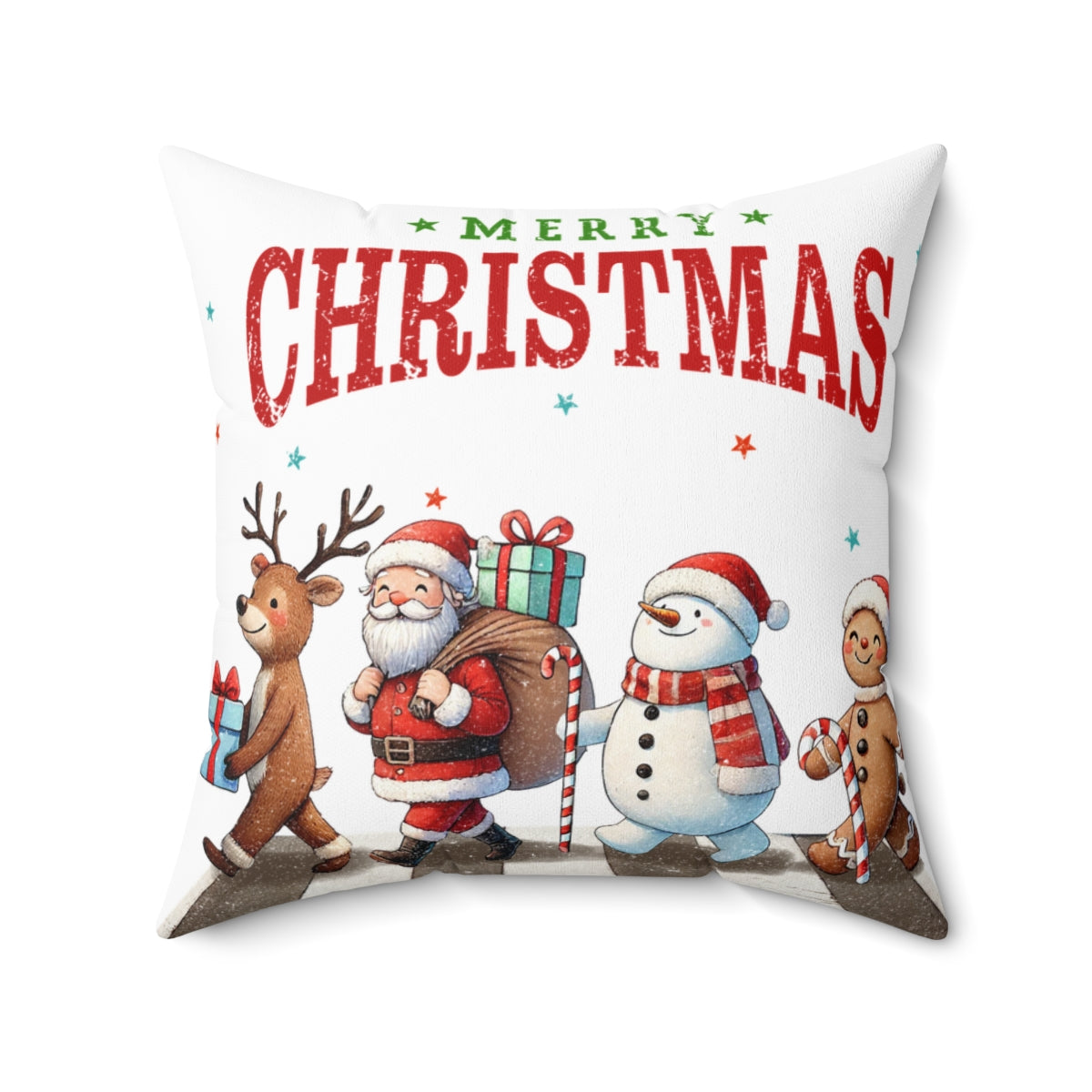 Merry Christmas Accent Pillow