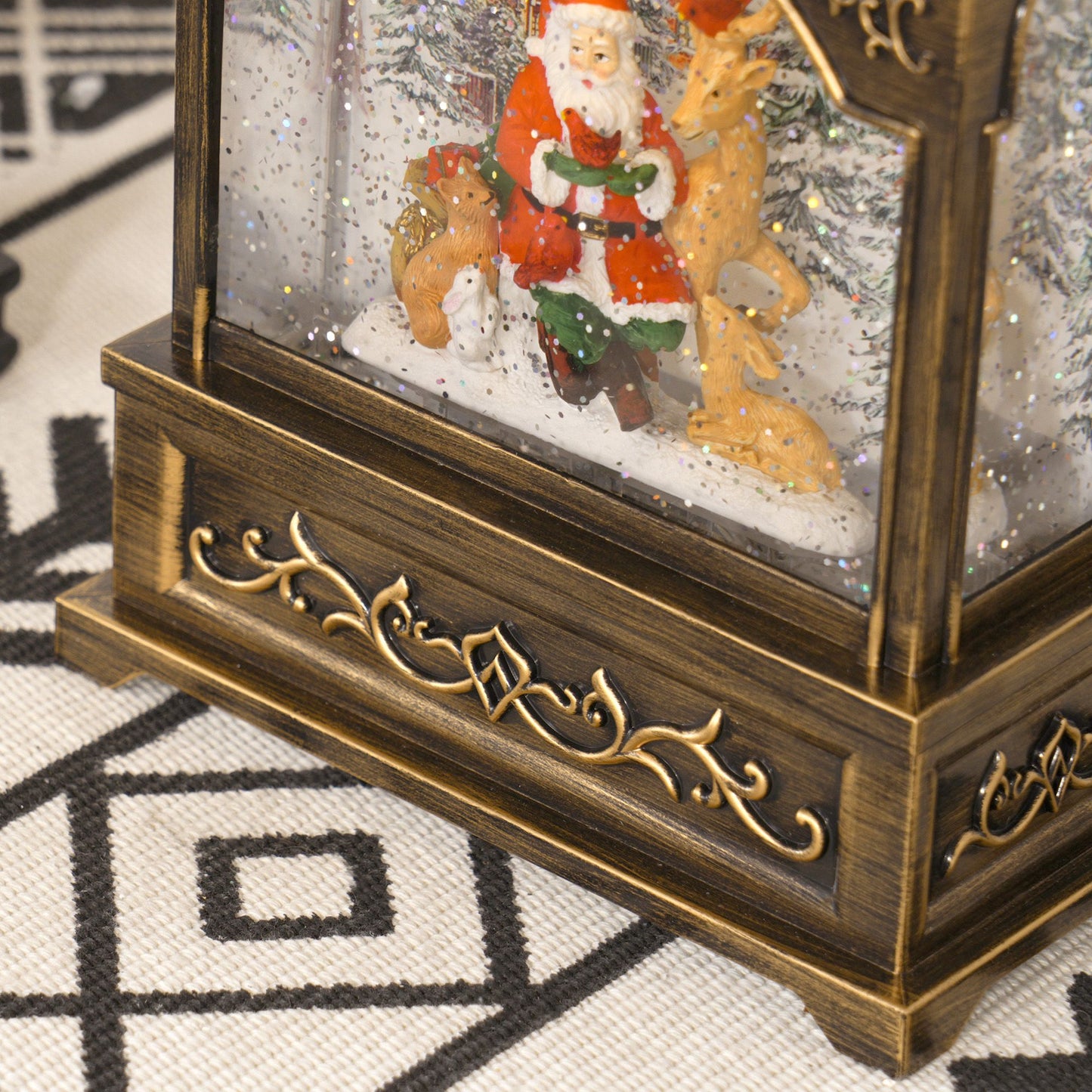 Musical Lighted Snow Lantern