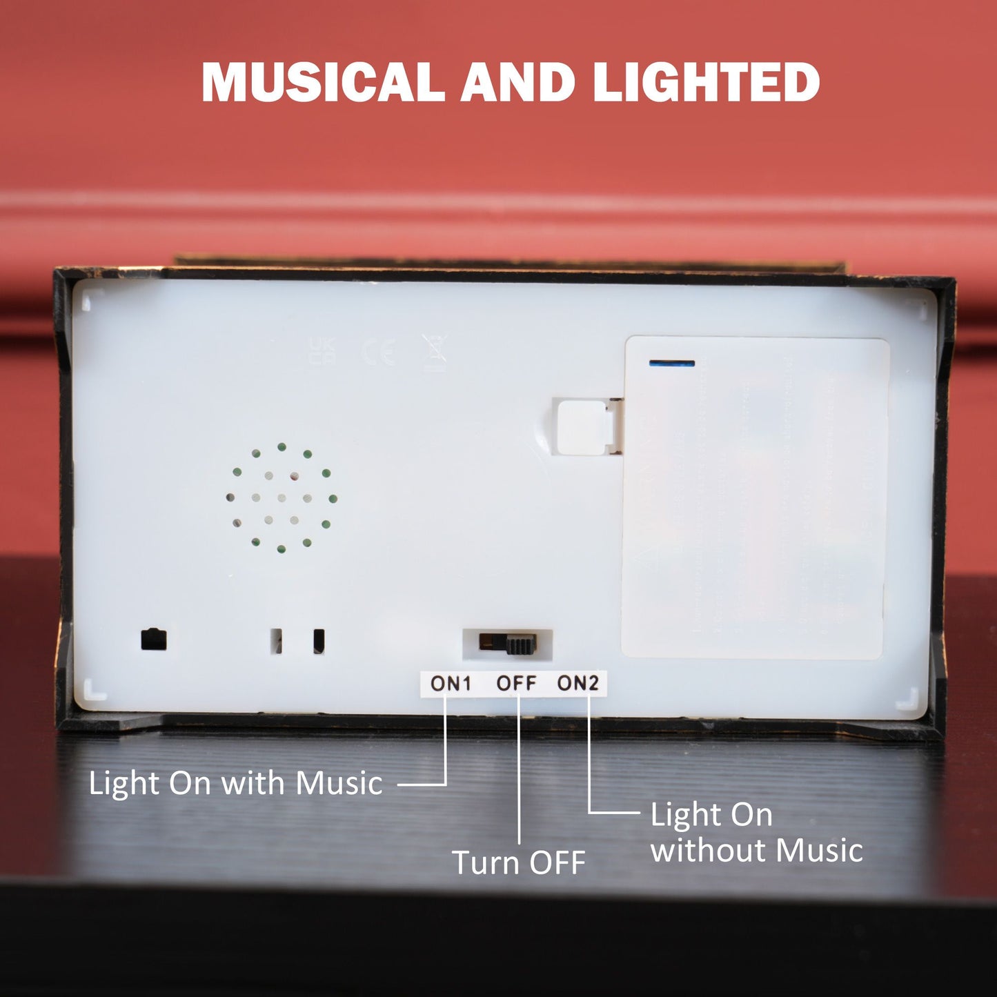 Musical Lighted Snow Lantern