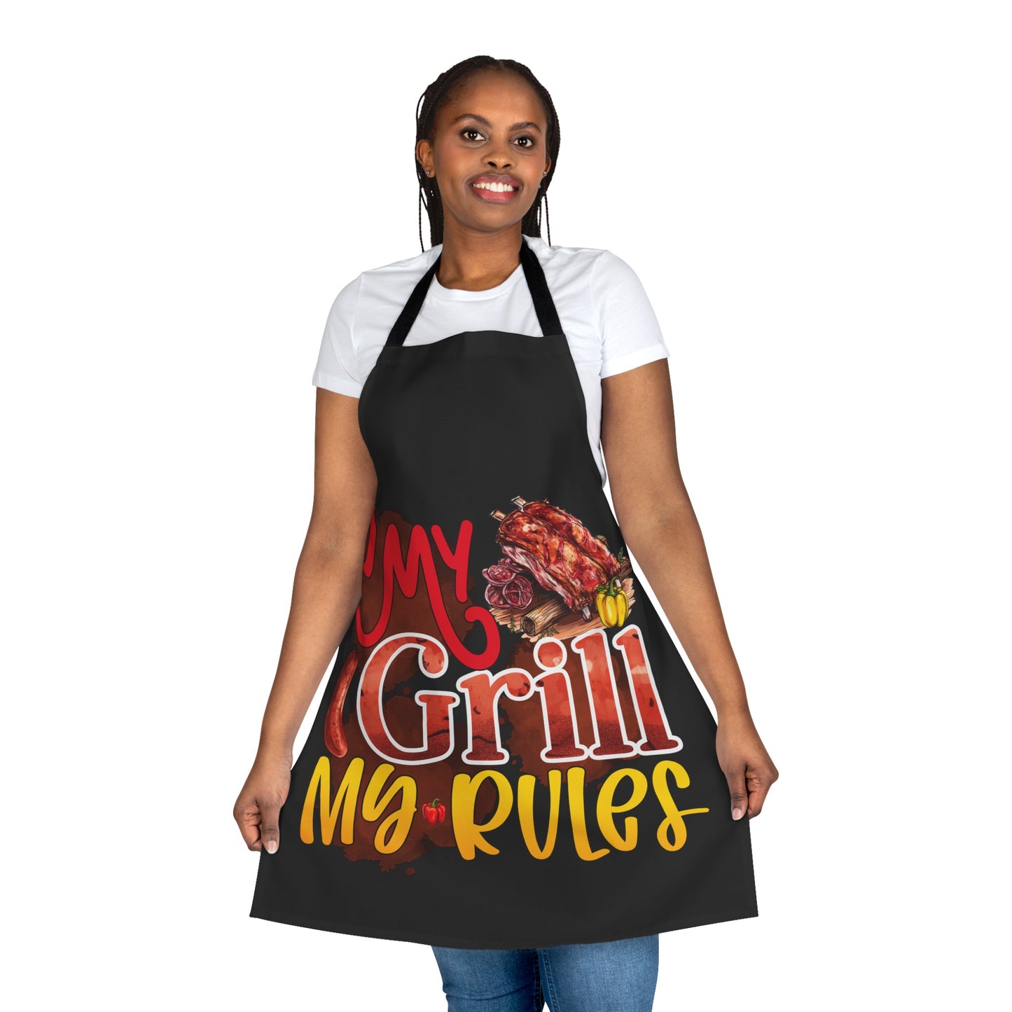 My Grill My Rules Unisex Apron
