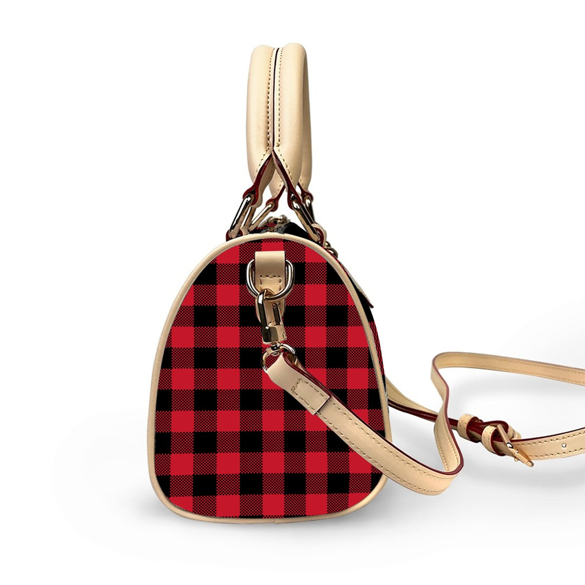 Red Plaid Handbag