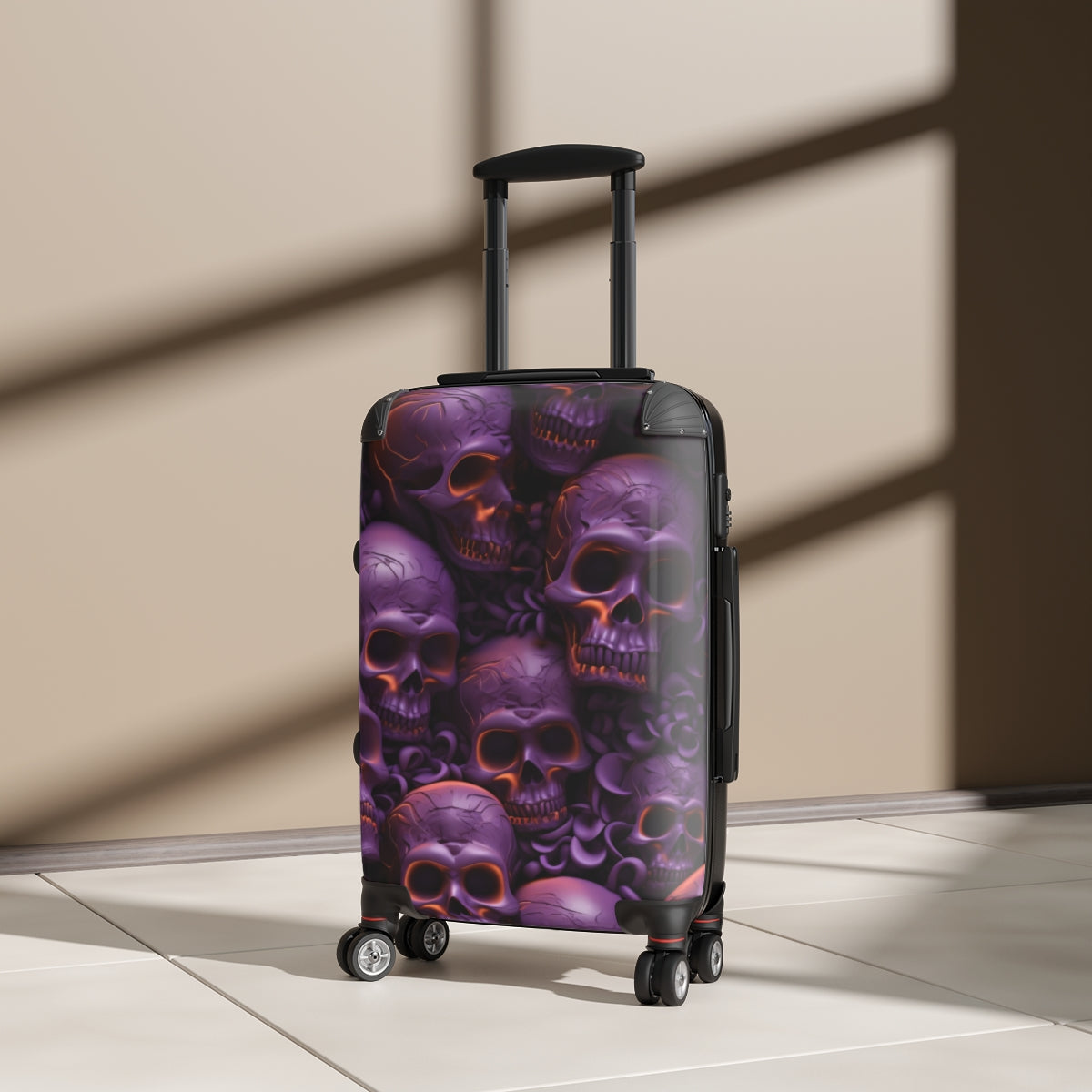 Skull Luggage