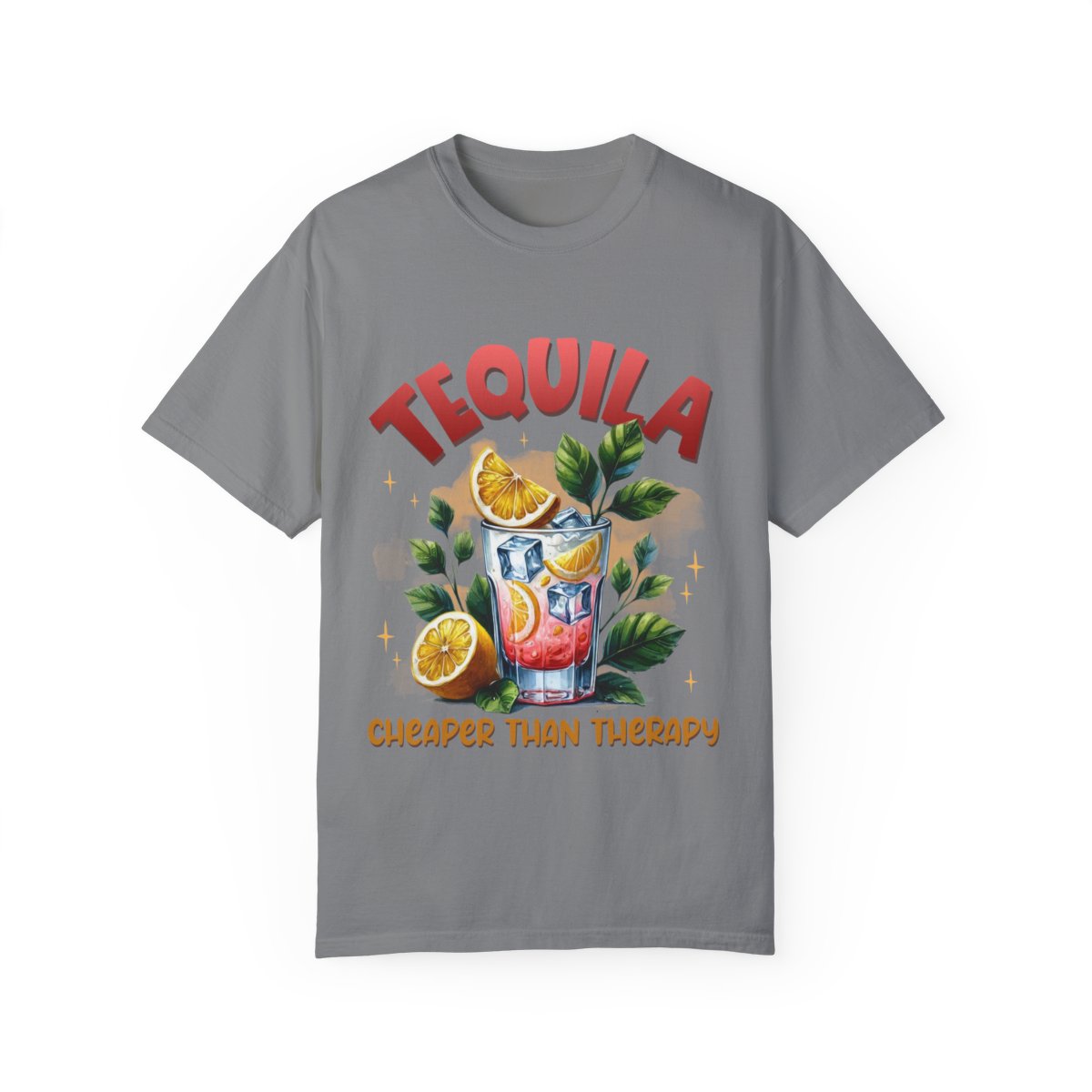"Tequilla: Cheaper Than Therapy" Unisex T-Shirt