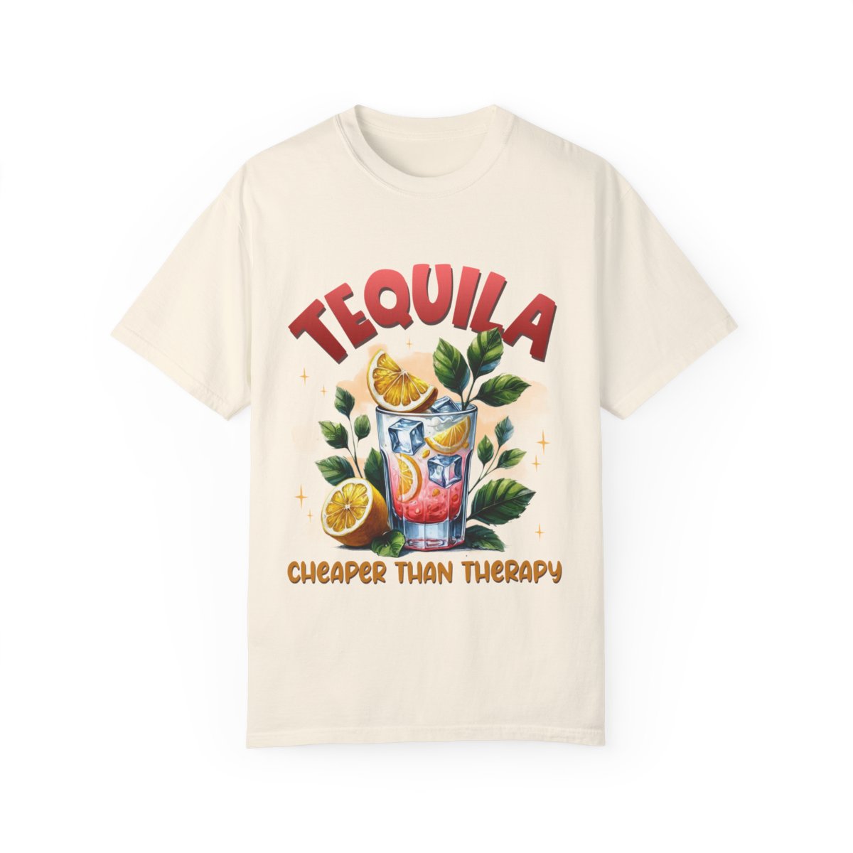 "Tequilla: Cheaper Than Therapy" Unisex T-Shirt