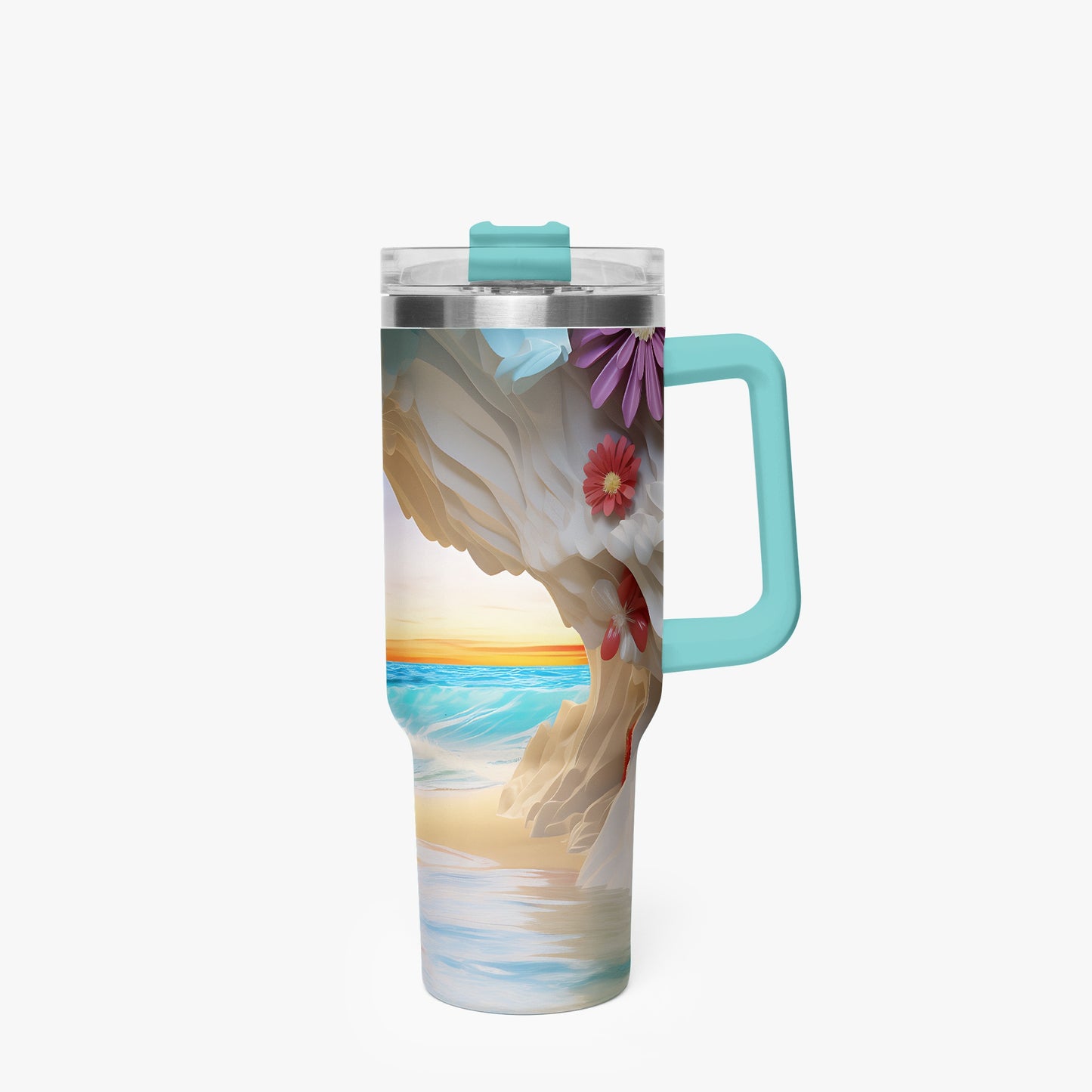 Tropical 40oz Insulated Tumbler