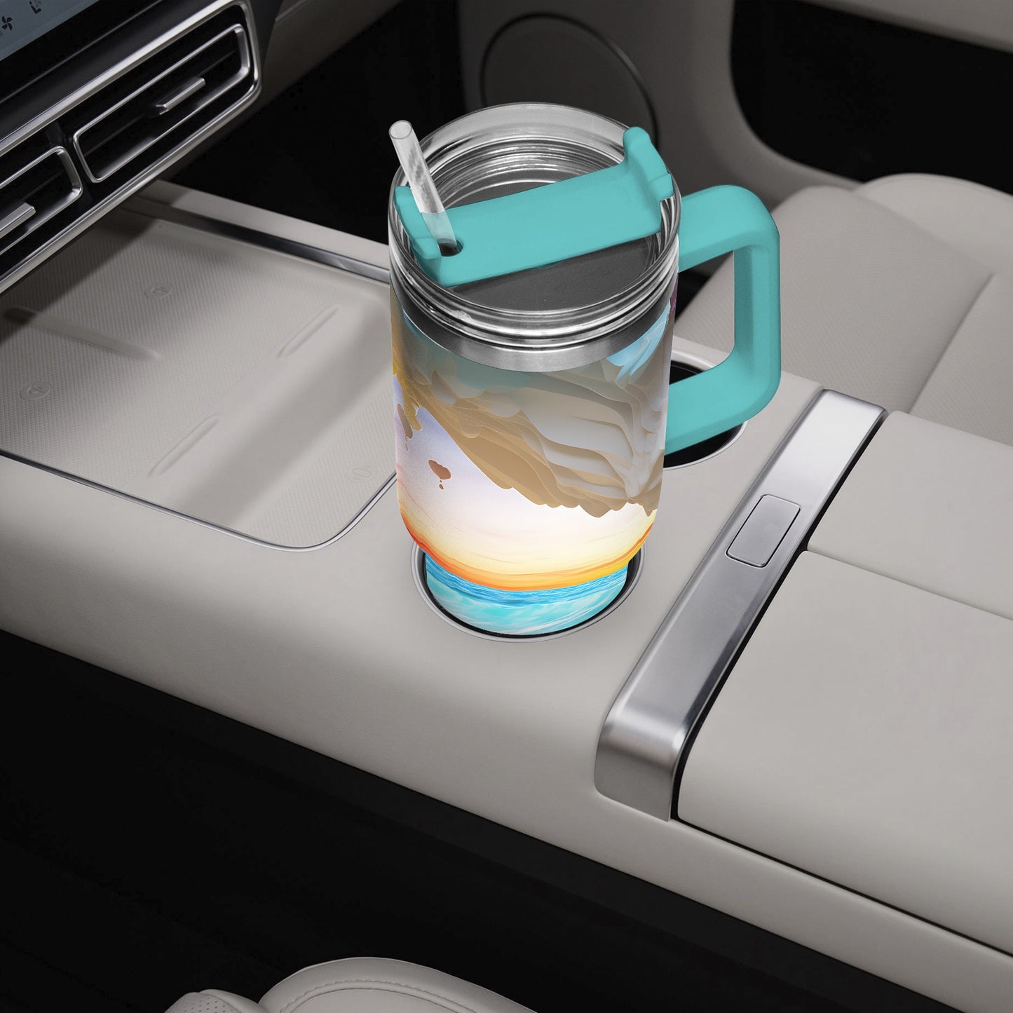 Tropical 40oz Insulated Tumbler