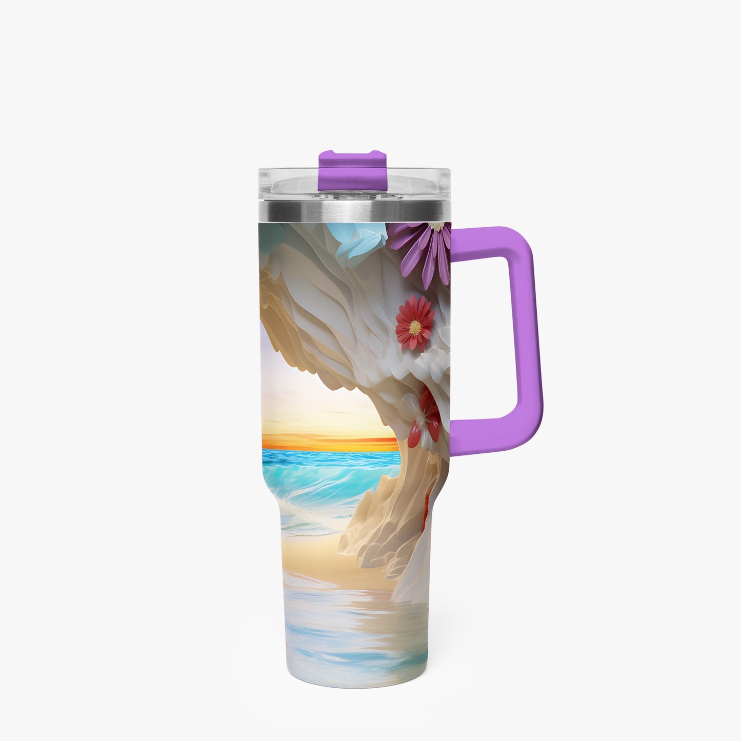 Tropical 40oz Insulated Tumbler