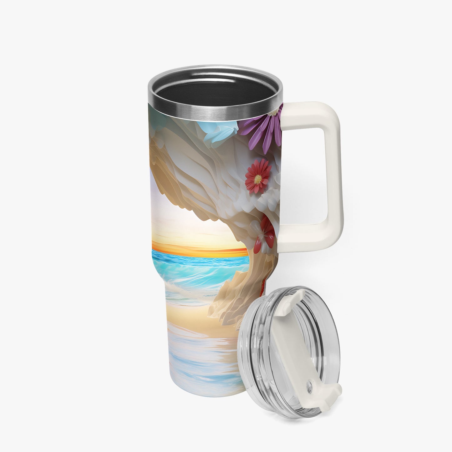Tropical 40oz Insulated Tumbler