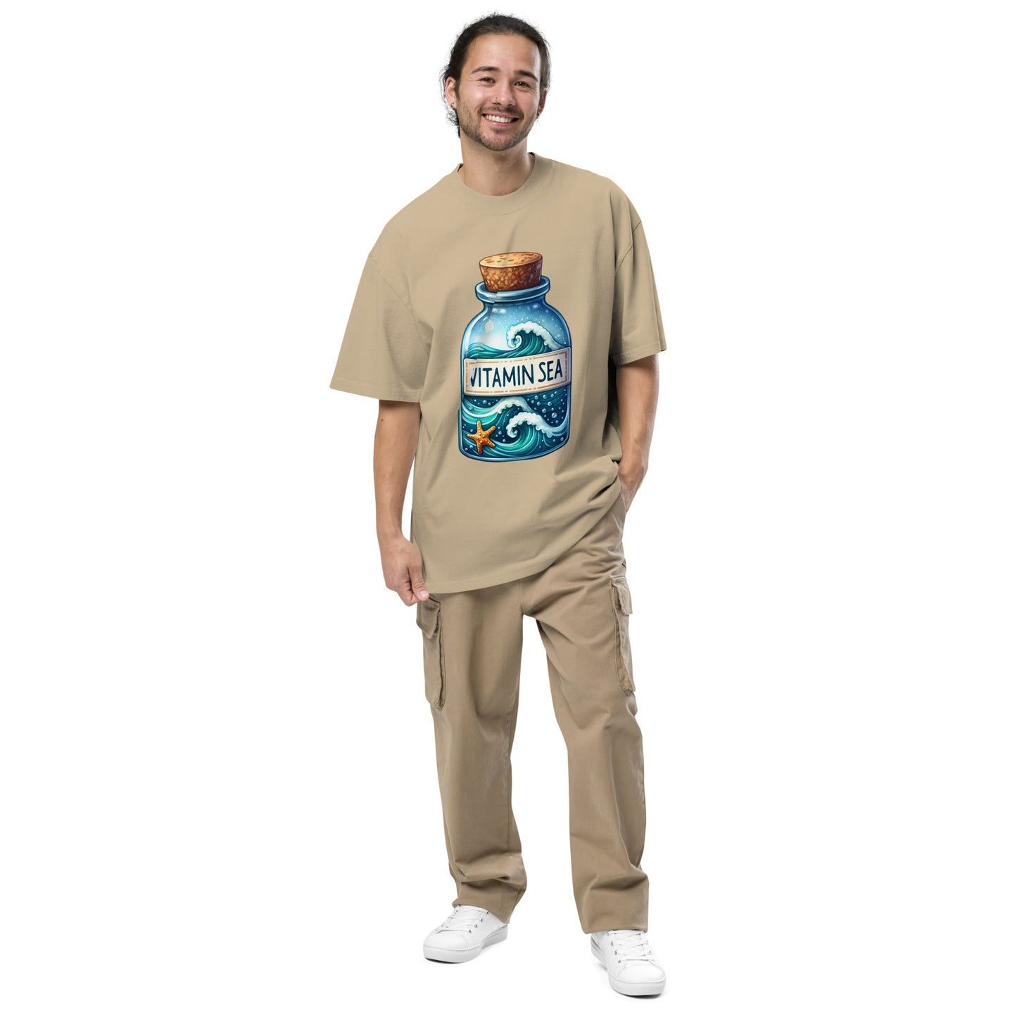 "Vitamin Sea" Oversized T-Shirt