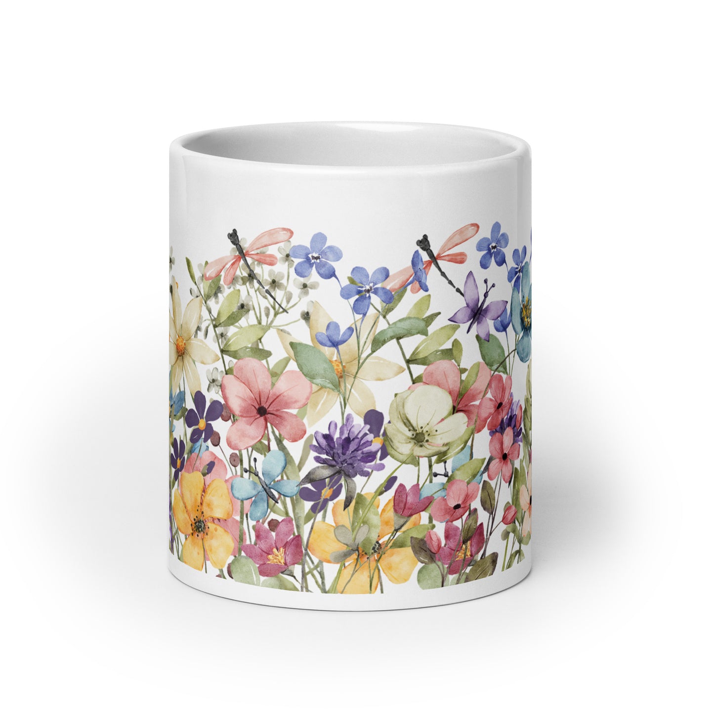 Wildflower Ceramic Coffee Mug