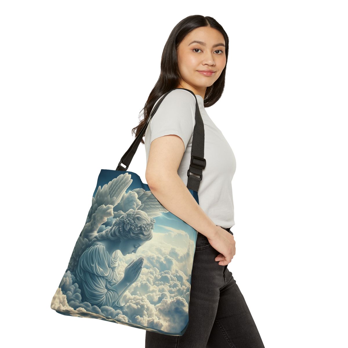 Angel Cloud Adjustable Tote Bag
