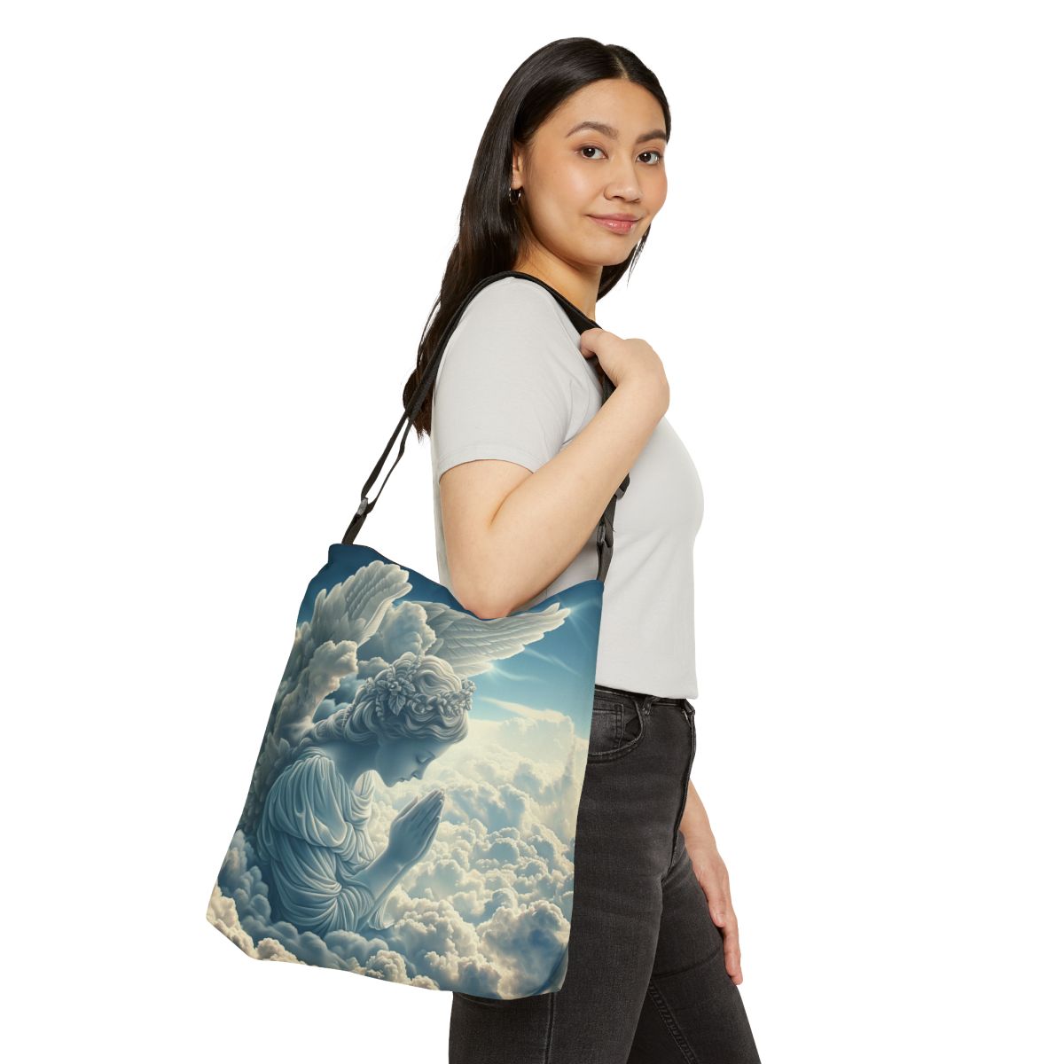 Angel Cloud Adjustable Tote Bag