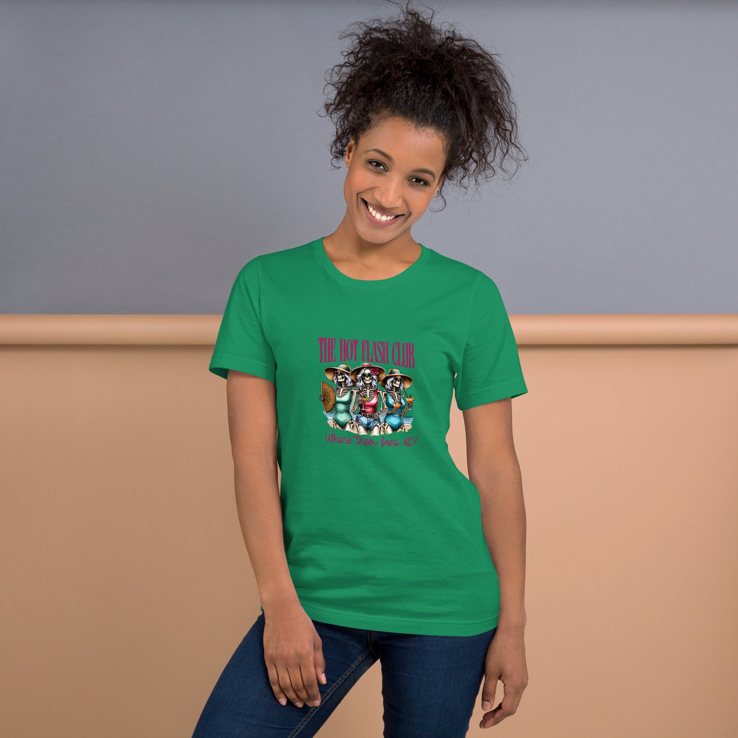 "Hot Flash Club" Ladies Tee