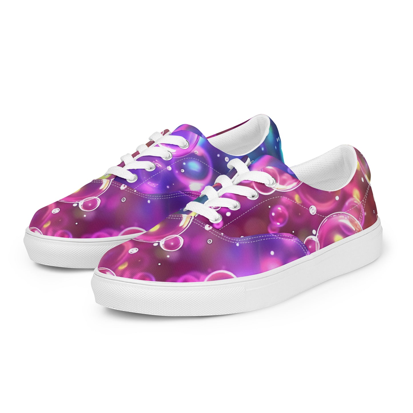 Women's Bubbly Lace Up Canvas Shoes