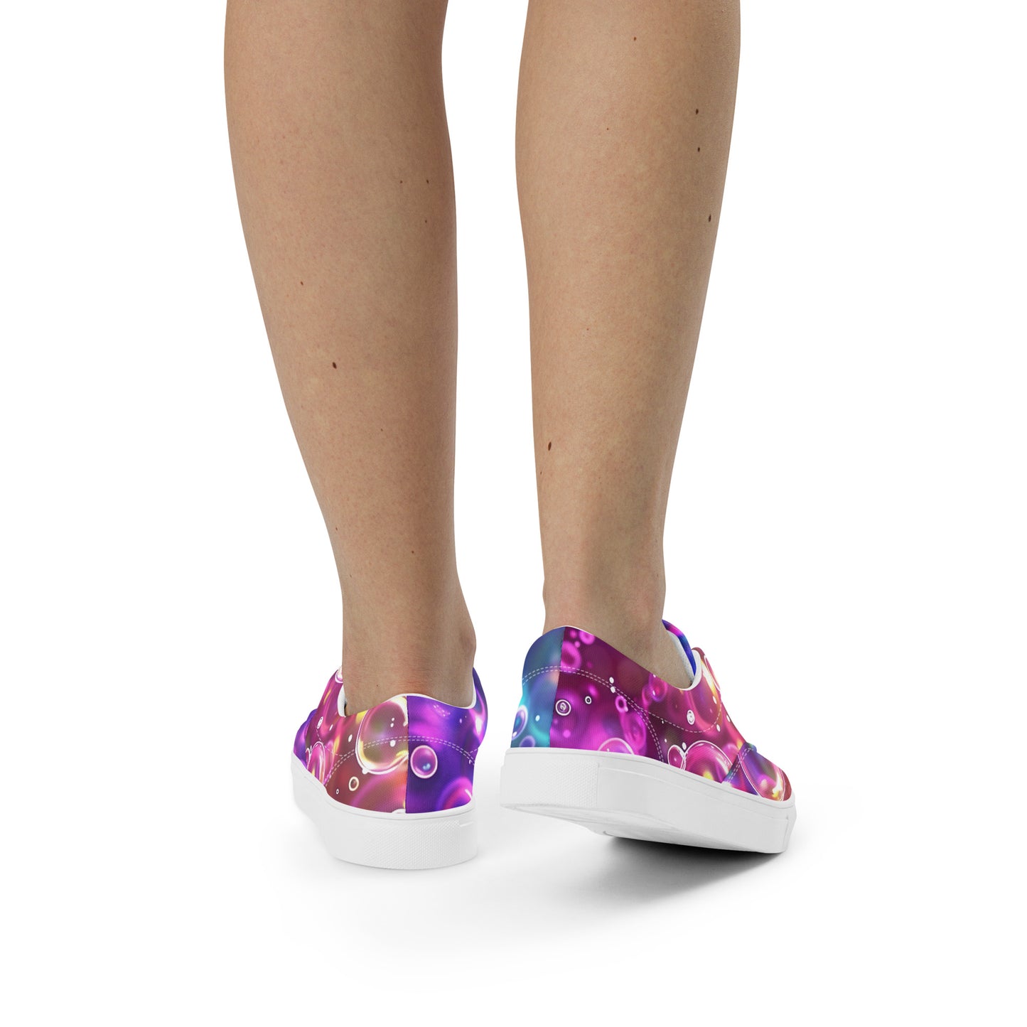 Women's Bubbly Lace Up Canvas Shoes