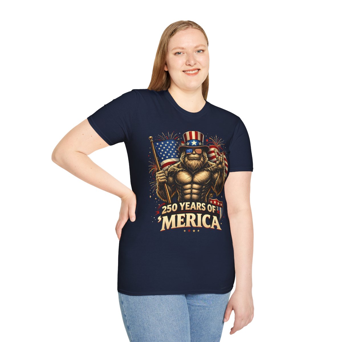 Bigfoot "250 Years of America" T-Shirt