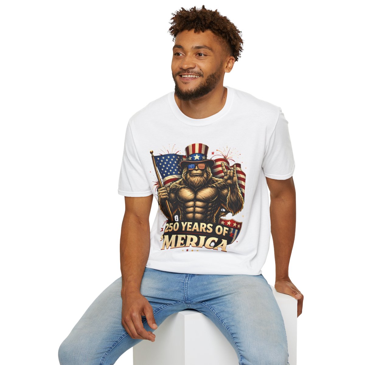 Bigfoot "250 Years of America" T-Shirt