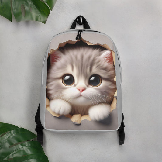 3D Kitten Backpack