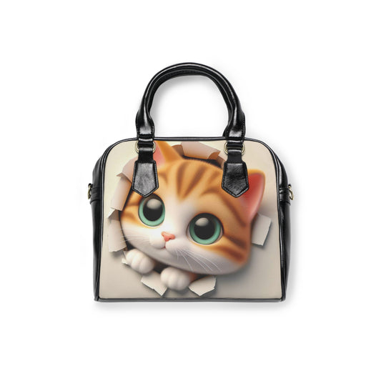 3D Kitty Shoulder Bag