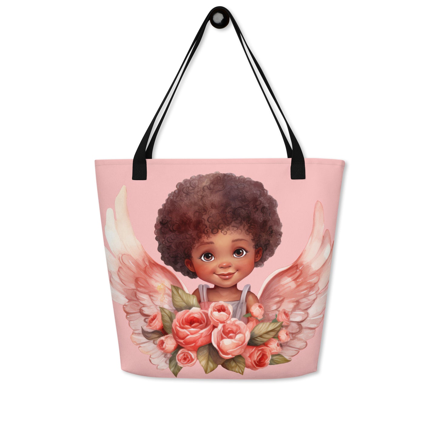 Afro Angels Tote Bags