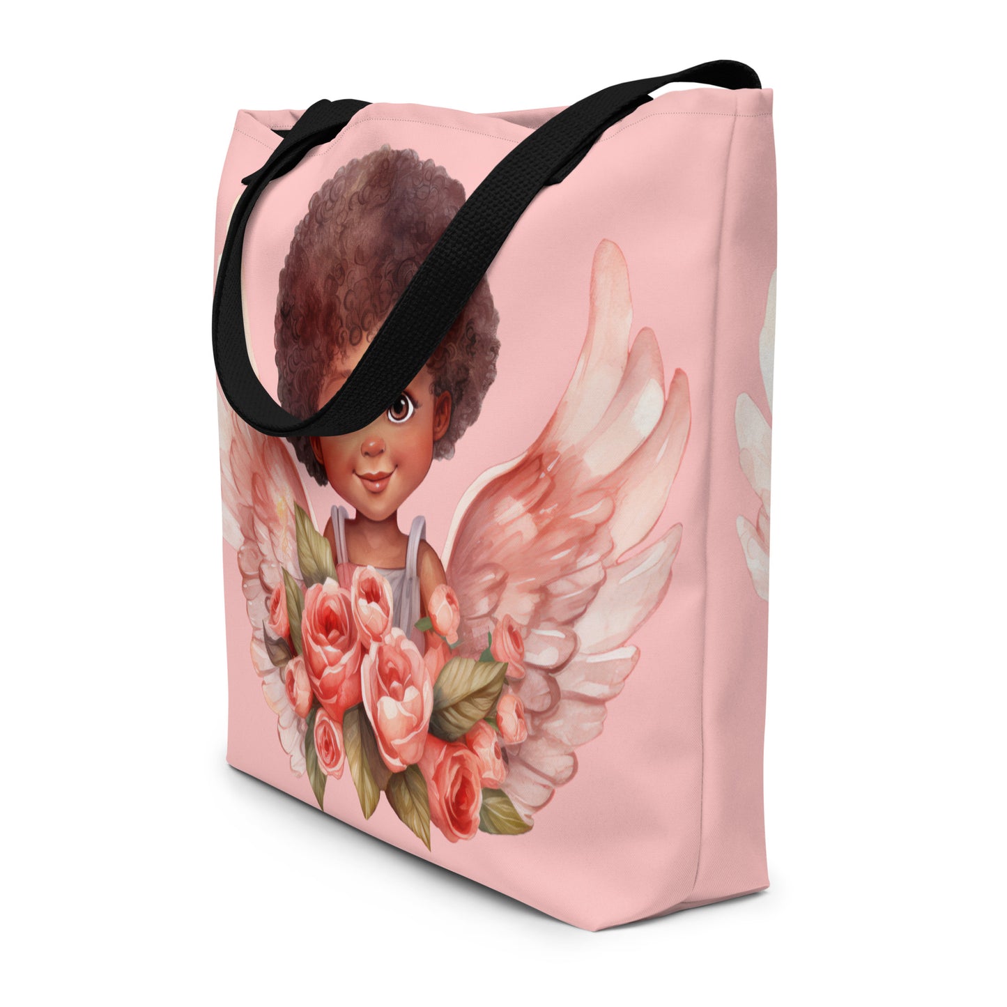 Afro Angels Tote Bags