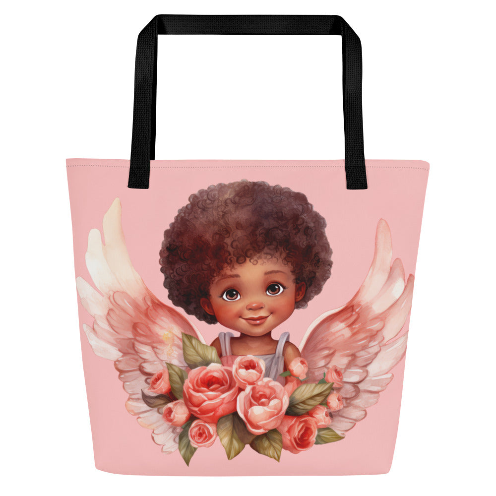 Afro Angels Tote Bags