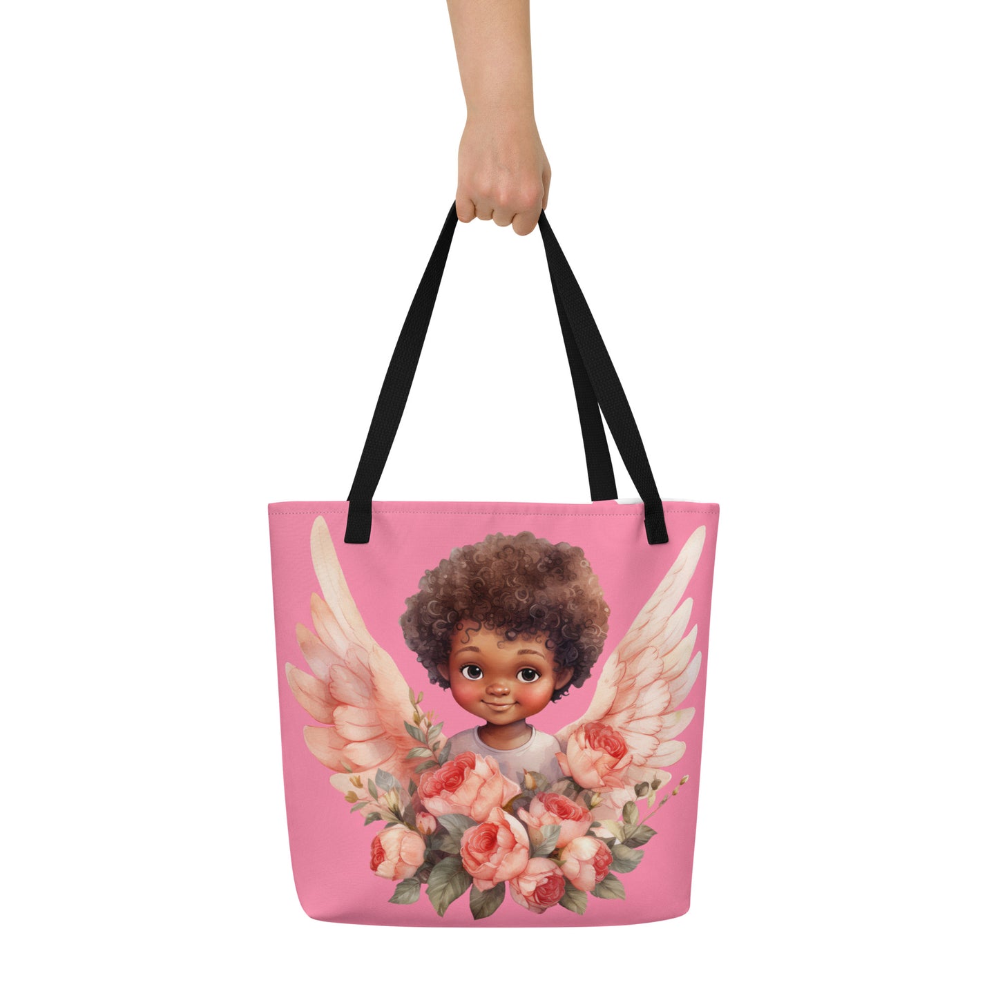 Afro Angels Tote Bags