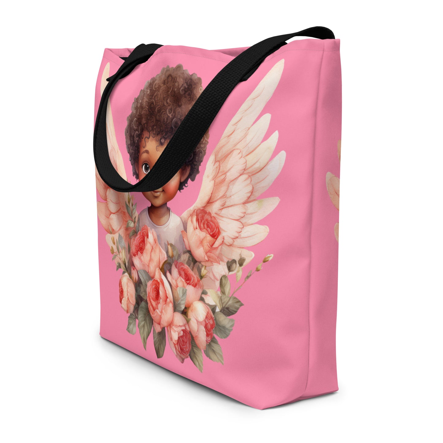 Afro Angels Tote Bags