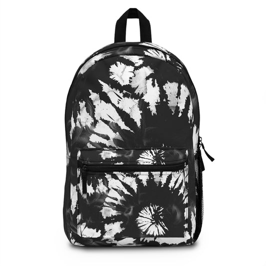 Black Tie Dye Backpack