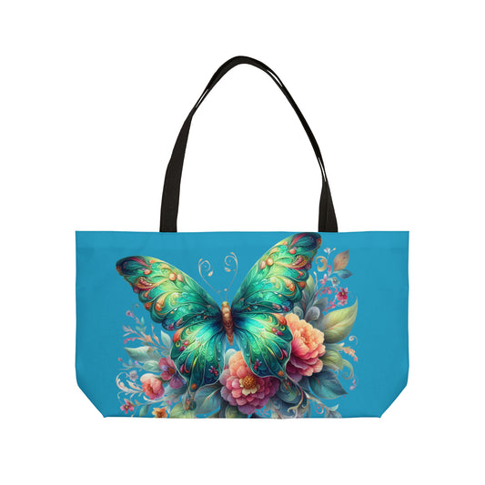 Butterfly Weekender Tote Bags