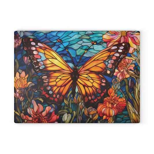 Butterfly Glass Cutting Board