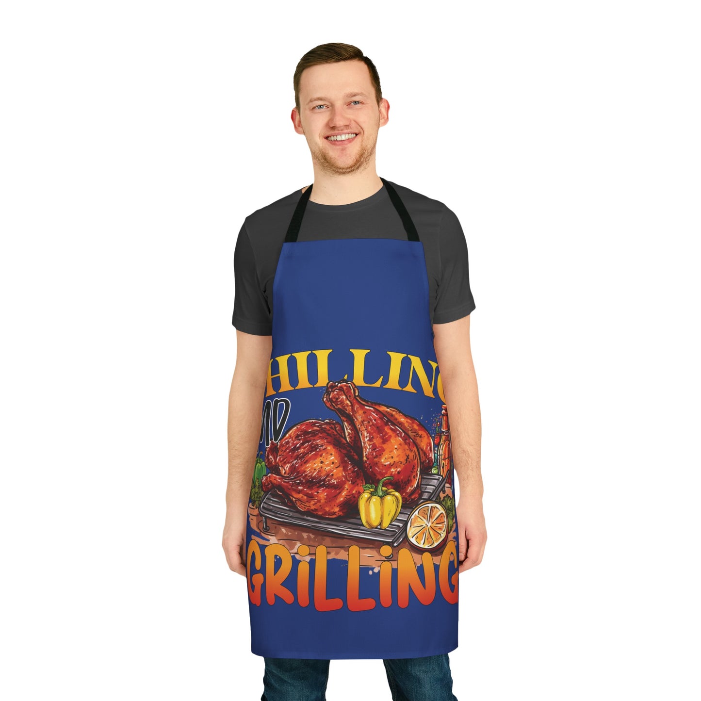 Chilling and Grilling Unisex Apron