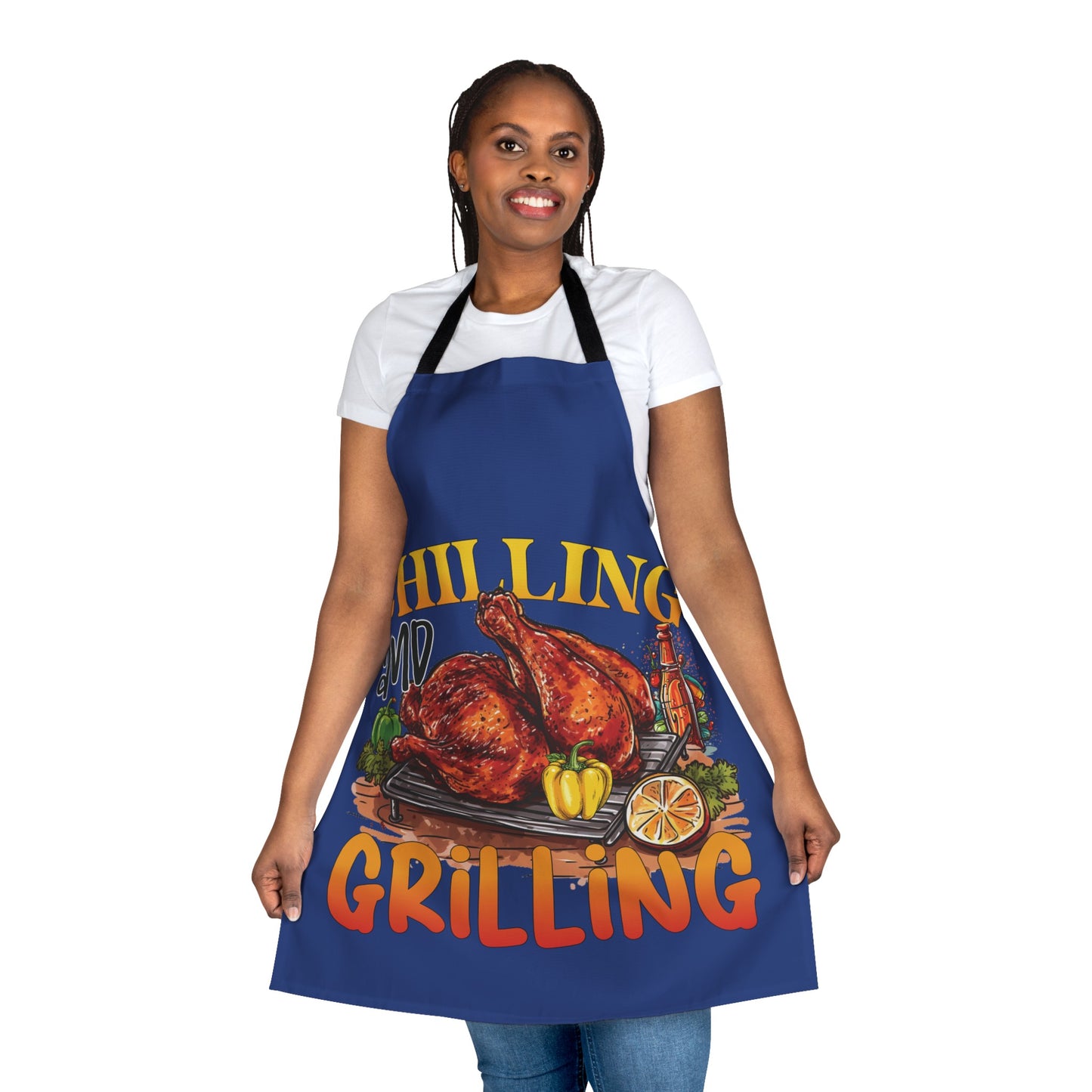 Chilling and Grilling Unisex Apron