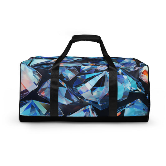 Diamond Printed Duffle Bag