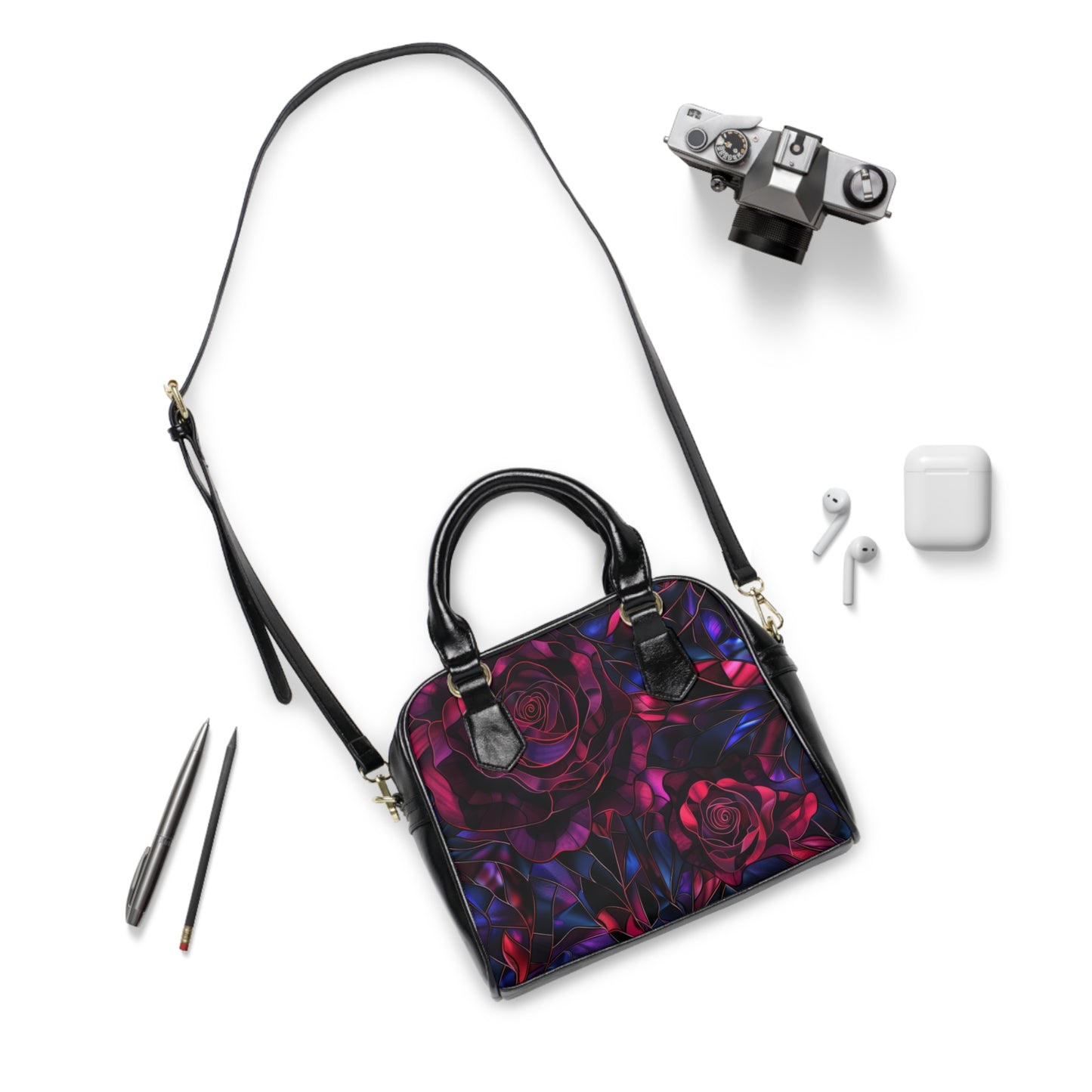 Gothic Rose Shoulder Bag