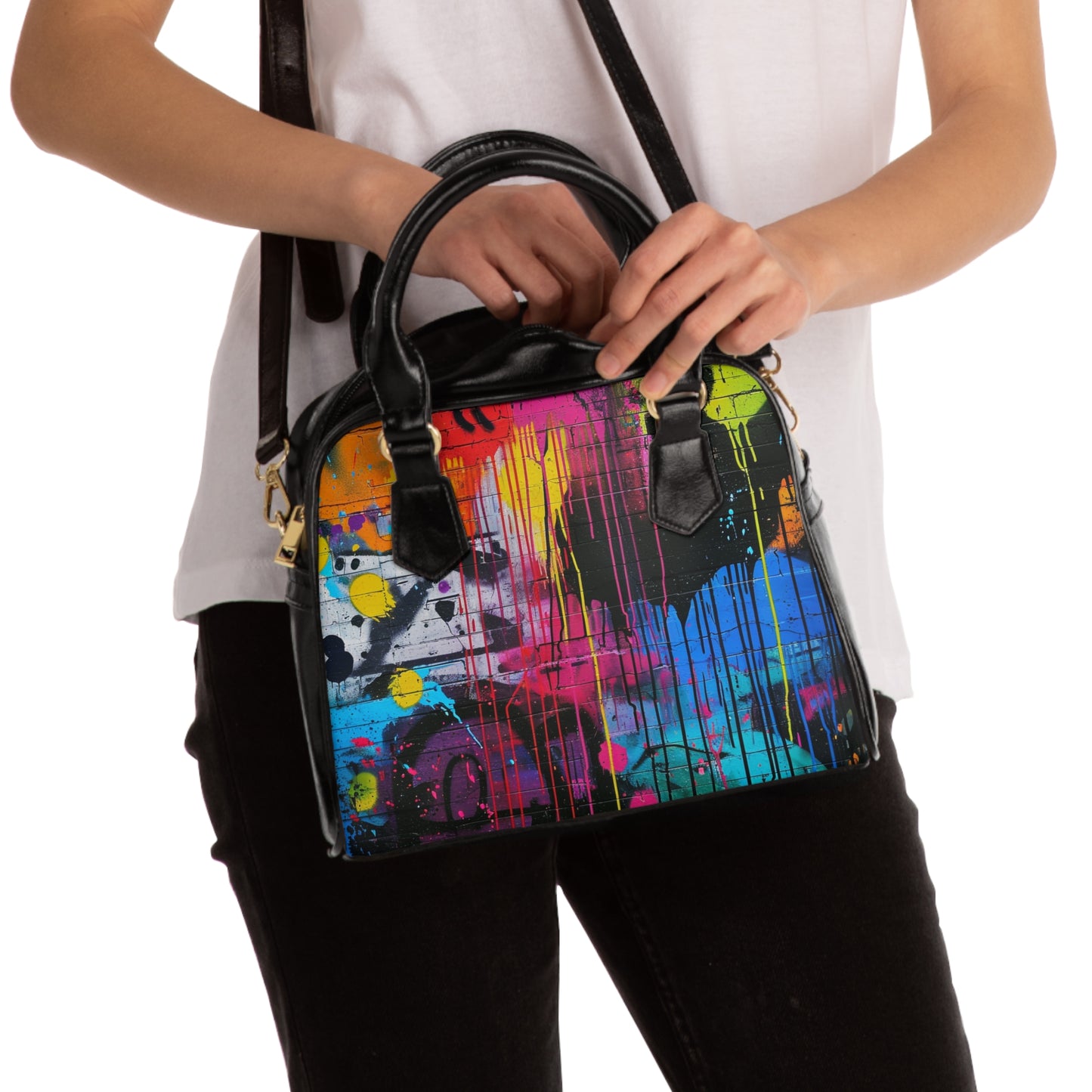 Graffiti Art Shoulder Bag