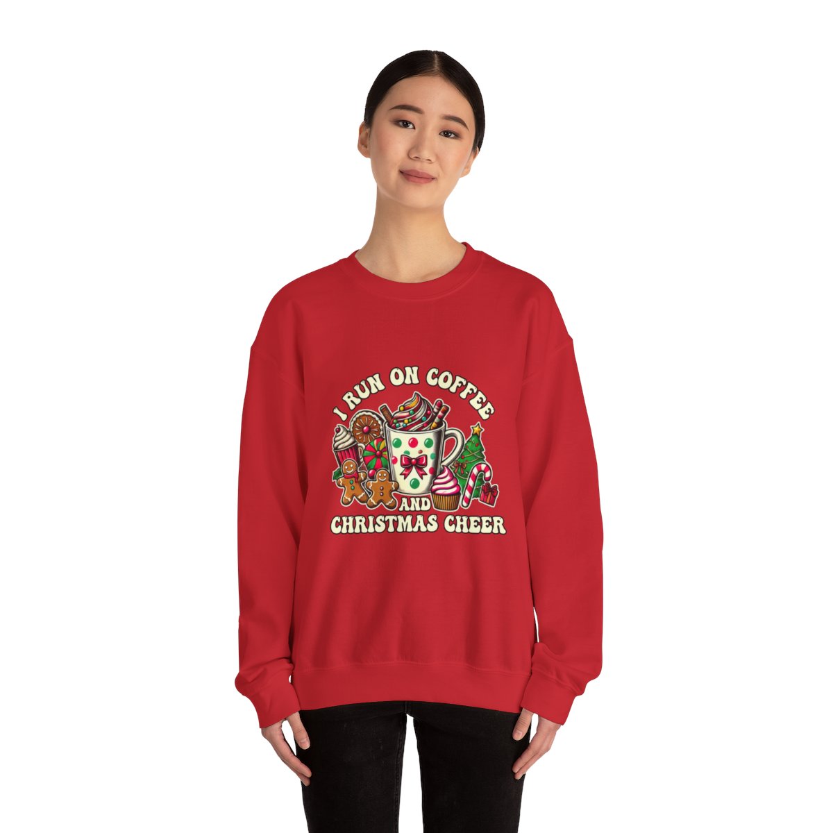 "Coffee and Christmas Cheer" Unisex Sweatshirt